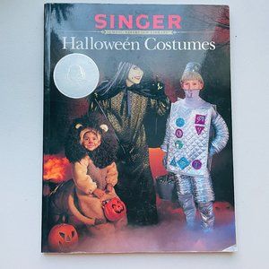 Singer Halloween Costumes Reference Patterns HOW TO Paperback Book 1997